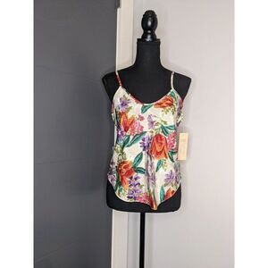 *3 for $20* NWT Vintage‎ California Dynasty Floral Camisole - Small